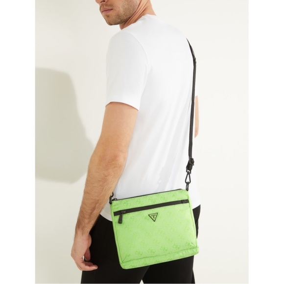 New GUESS Vezzola Nylon Crossbody - Picture 5 of 8